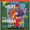 Ape Junior La volpe e la cicogna... e altre favole. Esopo puzzle. Ediz. a colori