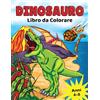 Golden Age Press Dinosauro Libro da Colorare: per Bambini dai 4-8 anni, Disegni da colorare dinosauri preistorici per ragazzi e ragazze