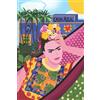 Kingdom Contents CASA AZUL: Bellissimo quaderno per gli appunti con copertina artistica ispirata a Frida Kahlo