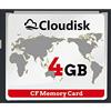 Cloudisk Compact Flash Card 4GB CF 2.0 Card Prestazioni per fotocamere digitali vintage e attrezzature industriali (4GB CompactFlash)
