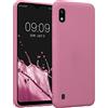 kwmobile Custodia Compatibile con Samsung Galaxy A10 Cover - Back Case per Smartphone in Silicone TPU - Protezione Gommata - rosa scuro