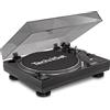 TechniSat TECHNIPLAYER LP 300 - Giradischi professionale USB per DJ (con funzione scratch e digitalizzazione, velocità: 33/45 giri/min, azionamento diretto controllato al quarzo) nero