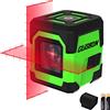 CUSBON Livella Laser Autolivellante con Contrassegni, CUSBON Red Beam Cross Line Laser Livella Laser Verticale e Orizzontale Autolivellante con Modalità Manuale/Autolivellante (borsa e batterie incluse)