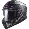 LS2 Casco LS2 FF811 Vector 2 Tropical nero bianco