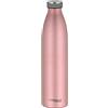 THERMOcafé by THERMOS ThermoCafé 4067.284.100 - Thermos da 1 l, resistente alle gassate, in acciaio INOX rosa, a prova di perdite, bottiglia termica per 12 ore, freddo per 24 ore