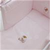 Nanan Set Piumone E Paracolpi 4pz Puccio Rosa