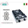 fornello gas professionale da tavolo, 2 fuochi da Kw 4,50+4,50