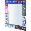 HAKU Specchio Vintage, Metallo - Dim. L 61 cm x A 81 cm x P 5 cm, Stile Industriale