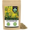 Alpi Nature Caglio Zolfino Tisana 250g, Erba di Caglio Essiccata e Tagliata, Tisana Sfusa, Galium verum