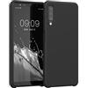 kwmobile Custodia Compatibile con Samsung Galaxy A7 (2018) Cover - Back Case per Smartphone in Silicone TPU - Protezione Gommata - nero