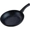 Fackelmann [Esclusiva Amazon]- Fackelmann Padella Marble 24 cm, Padella Antiaderente in Alluminio riciclato al 90% con Manico Ergonomico in Plastica, piccola Padella ad Induzione per Cucinare e Friggere