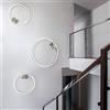 Braga Illuminazione Loop 2129 PL 75 lampada da parete o soffitto d. 75 cm