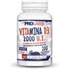 PROLABS VITAMINA D3 2.000 U.I. 200 MICROCOMPRESSE - Integratore alimentare di vitamina D3 ad alto dosaggio