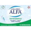 COLLIRIO ALFA ANTISTAMINICO 0,8 MG/ML + 1 MG/ML COLLIRIO, soluzione 10 contenitori monodose 0,3 ml