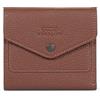 Otto Angelino Portafoglio a Bustina in Vera Pelle - Anti RFID - Unisex, Marrone Chiaro