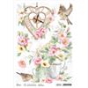 Carta di Riso Dog Rose Time A4