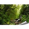 ARTBAY Poster Foresta XXL - 118,8 x 84 cm | Cascata nella Foresta pluviale | Foresta Vergine | Nepal | Poster Natura | qualità Superiore