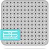 Brandsseller - Tappetino per Vasca da Doccia 53x53cm Anti Slip con Ventosa Trasparente/Grigio