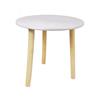 Spetebo Tavolo decorativo in legno, 30 x 30 cm, colore: Tavolino basso da soggiorno, piccolo coffee table, sgabello, colore: grigio talpa