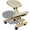 cinius Sedia Ergonomica Naturale. Telaio in legno