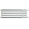 BAOYOUNI Scaffale Telescopico per Armadio Scomparto Separatore Regolabile Ripiano non Richiede Forature, per Camera da Letto, Bagno, Cucina, Armadi, Frigoriferi, Lunghezza Regolabile: 50-80cm