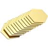 Xinlie Specchio Acrilico Esagonale 3D Geometrico Adesivi Murali Specchio Esagonale Removibile Fogli di Specchio Specchio Acrilico Moderno Semplice Adesivi Murali Specchio per Decorazione Murale (24 Pezzi)