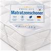PROCAVE Micro-Comfort in Diverse Misure |Made in Germany | Coprimaterasso in Microfibra di Poliestere | Soft Touch | Adatto Anche per materassi a Molle e ad Acqua | 100x190 cm