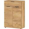 GERMANIA DIE MÖBELMACHER GW-Fremont 2790-243 Scarpiera, Imitazione Rovere Navarra, (L/H/P), 75 x 110 x 37 cm