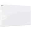ALLboards Lavagna in Vetro Bianco Perla Magnetica 60x40cm, senza Cornice, a Muro, Per Calamite Neodimio, Vetro Temperato
