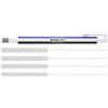 Tombow Mono Zero - Gomma di precisione con ricarica Mono Zero + 2x Refill bianco