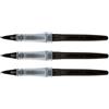 Pentel Mine di Ricambio Cartuccia per Pentel Tradio Stylo penna stilografica mlj20 (3 pezzi, nero)