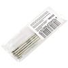Troika 99Z123, refill per penne, set da 5, mina di ricambio D1, blu, stampato, spessore: M, lunghezza di scrittura: 400 m, per matita multitasking Troika Construction