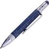 TROIKA Construction Liliput PIP25/BL - Penna a sfera multitasking - righello centimetri/pollici - cacciavite a croce - taglia piccola, mina blu