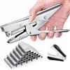 Lanhope Spillatrice Ufficio con 1000 Punti Metallici e Rimozione Cuce fino a 20 Fogli Pinzatrice Grande per Lavoro Scrivania