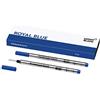 Montblanc - Ricariche per penna rollerball PF colore blu reale, 2 x 1