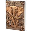 YHH Vintage Taccuino Righe A5, Personale Diario di Viaggio Pelle 200 Pagine Righe Quaderno Appunti Agenda Copertina Rigida Fatto a mano Regalo per Donna Uomo, Elefante1