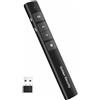 Golden Security Puntatore Presentatore Wireless Presenter Telecomando Presentazioni Powerpoint, 2.4GHz Telecomando Computer Slide PC Pointer per Presentazione, Insegnamento, Ufficio, Conferenze, ecc