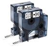 Upwinning 45013 Nastro per Etichette Compatibile con Dymo D1 45013 Natro 12mm x 7m S0720530 Nero su Bianco, Compatibile per Dymo Label Manager 160 210D 260P 280 360D 420P PnP 450 450D, Confezione da 2