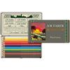 Faber-Castell 211001 - Matita colorata Polychromos, edizione speciale, astuccio da 12 pezzi in metallo