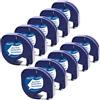 MarkField Nastro per Etichette MarkField Compatibile con Dymo LetraTag Plastica S0721610 9120 per LT-110T LT-100H, Nero su Bianco, 12mm x 4m (Compatibile con Dymo LetraTag Plastic Tape)