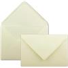 NEUSER PAPIER 25 buste da lettera crema - formato DIN C5 - 100 g/m² - 16,2 x 22,9 cm - adesivo umettabile con lembo a punta - buste di alta qualità - di Gustav NEUSER