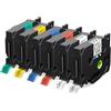 MarkField 6x Nastro per Etichette Compatibile con Brother P-touch TZe TZ Tapes 12mm x 8m 0.47 Cassetta per PT-1000 PT-1000 1010 1080 H105 H107B H100LB/R D200 E110 P300BT Cube