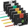 Markurlife Nastro Markurlife Compatibile In sostituzione di Brother TZe TZ Tape 12mm 0,47 Laminated TZe-231 TZe-131 TZe-431 TZe-531 TZe-631 TZe-731 per Etichettatrice Brother P Touch 1000 PT-H107B H105 Cube