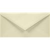Netuno 50 buste da lettere lunghe avorio DL 11 x 22 cm 120g Aster Smooth Ivory buste lettera formato americano avorio senza finestra taglio a punta lembo gommato
