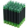 erofa Hongdian Cartucce di Inchiostro per Penna Stilografica, Colore Verde Chiaro, Confezione da 30 Cartucce di Ricarica, Diametro del Foro di 3,4 mm