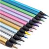 Madeki 12 Matite Colorate Metallizzate per Colorare, Disegnare e Realizzare Biglietti di Auguri
