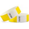 linie zwo ®, Confezione da 100 Braccialetti di identificazione 19 x 254 mm, Giallo