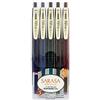 ZEBRA Penna a sfera inchiostro gel SARASA Clip 0.5 [Vintage 5 colori] (Giappone Import)