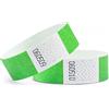 linie zwo ®, Confezione da 100 Braccialetti di identificazione 19 x 254 mm, Verde Neon