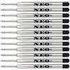 NEO+ Confezione da 12 Filtri di ricambio per penna Parker nero Medium
